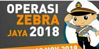 Hari Pertama Operasi Zebra Jaya 2018