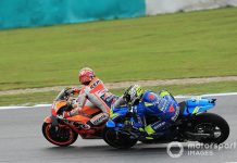 Marquez Kena Penalti, Johann Zarco Start paling Depan di MotoGP Sepang Andrea Iannone