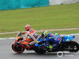 Marquez Kena Penalti, Johann Zarco Start paling Depan di MotoGP Sepang Andrea Iannone