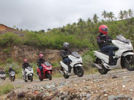 9 Hari Libas 4 Pulau Honda PCX Tuntaskan 1.400 km Honda PCX