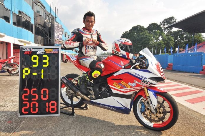 Fitriansyah Kete Juara Nasional IRS Sport 250 2018