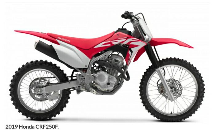 Honda CRF250F 2019