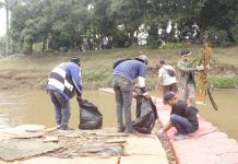 Program Bikers Indonesia Bersih 2020 di Ulang Tahun Suzuki Satria F150 Club ke-14 Bikers Indonesia Bersih 2020