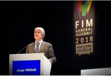 Jorge Viegas Presiden FIM