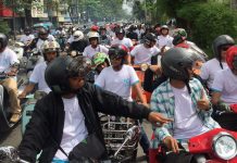 Celebration Ride dalam Rangka 50 Tahun Vespa Primavera Menyapa Medan Celebration Ride Medan