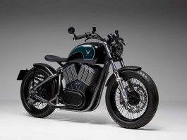 Veitis, Motor Listrik V-Twin Terinspirasi BSA Bantam 1953 BSA Bantam 1953