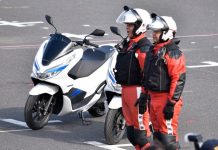 Keren… Honda PCX Electric Ikut Pawai Dinas Kebakaran Honda PCX Electric