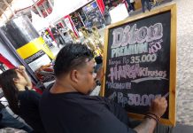 Promo Langsung Diton Premium di Deklarasi Bikers Dakwah Promo Langsung Diton Premium