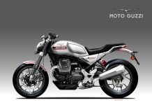 MotoGuzzi V8 Special dalam Guratan Oberdan Bezzi MotoGuzzi V8 Special