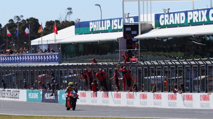 Race 2 WorldSBK 2019 Phillip Island