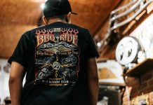Kaos Kolaborasi BBQ Ride 2019 x Mooneyes Karya Wildman