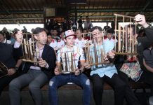 Marc Marquez Main Angklung Sampai Joget Despacito di Saung Udjo Marc Marquez