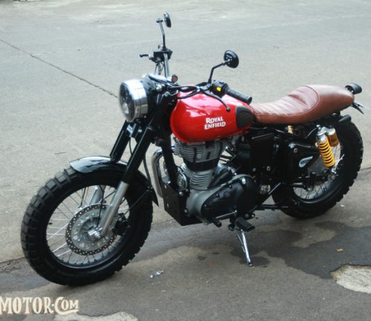 Kompromi Royal Enfield Classic 350 Custom Cafe Racer Menjadi Street Tracker Royal Enfield Classic 350 Custom Cafe Racer Menjadi Street Tracker