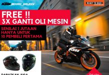 Beli Motor di KTM Galaxy Bekasi Bisa Dapat Helm RSV dan 2 Hadiah Lain Beli Motor di KTM Galaxy Bekasi