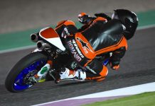 Si Bengal Fenati di Tes Moto3 2019 Qatar Malah Teratas Fenati di Tes Moto3 2019 Qatar
