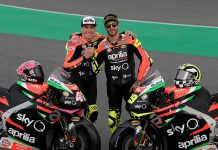Motor Baru, Aprilia Racing Team di Musim MotoGP 2019 Tetap Optimis Aprilia Racing Team di Musim MotoGP 2019