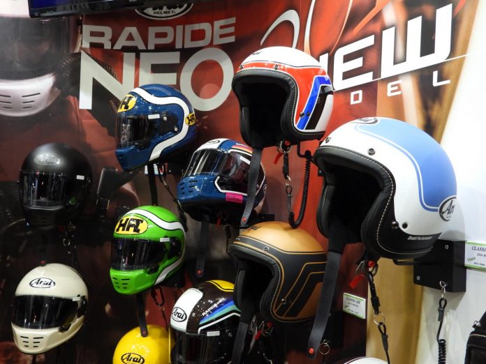 Koleksi Terbaru Helm Arai di Tokyo Motorcycle Show 2019