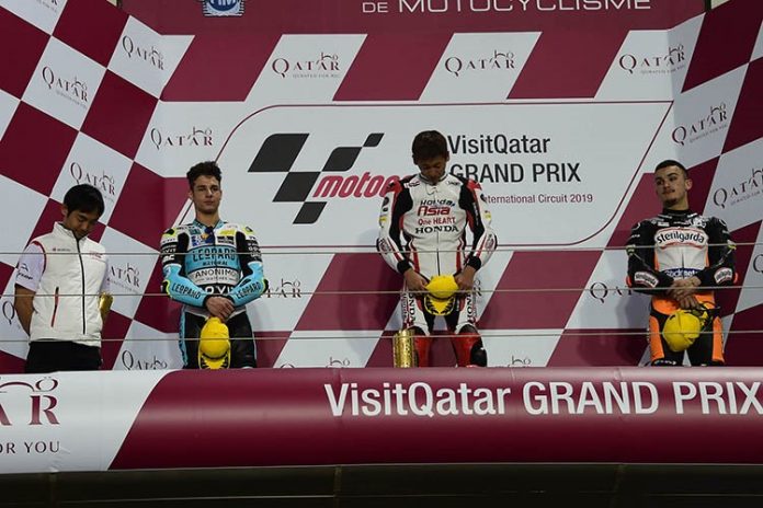 Kaito Toba Juara Moto3 Qatar 2019