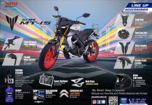 Nih Daftar Aksesori Resmi Yamaha MT-15 Plus Harganya! aksesori resmi Yamaha MT-15