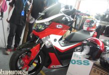 Yamaha NMax Arai Edition di Jakarta Helmet Exhibition 2019 Jakarta Helmet Exhibition 2019