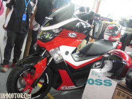 Yamaha NMax Arai Edition di Jakarta Helmet Exhibition 2019 Jakarta Helmet Exhibition 2019