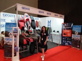 TRAX Pelapis Kulit Jok Khusus Motor Hadir di Telkomsel IIMS 2019 Pelapis kulit jok