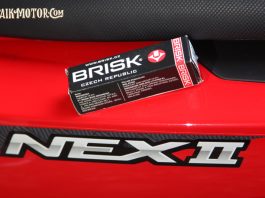 Jajal Performa Busi Brisk di Skutik Harian Suzuki NEX II Busi Brisk di Skutik Harian Suzuki NEX II