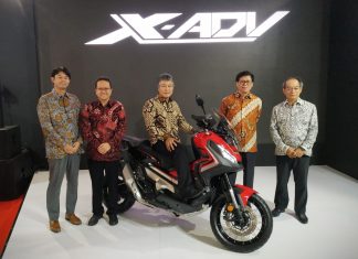 Honda X-ADV Tidak Mudah Selip