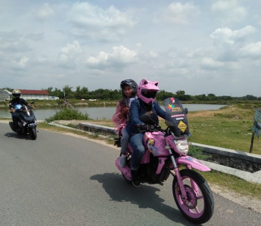 Ekspedisi Kartini 5 di Rembang, Tiba Jam 3 Pagi dan Bonceng Keturunan Kartini Ekspedisi Kartini 5 di Rembang