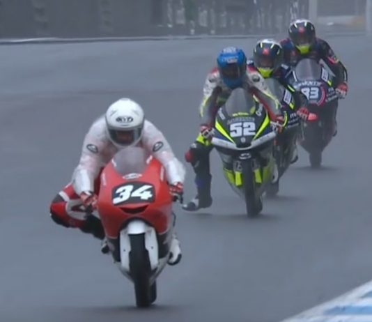 Keren, Debut di FIM CEV Moto3 Estoril, Mario SA Nyaris Podium! Mario SA