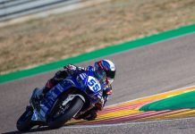 Disenggol Pembalap Lain, Galang Hendra Gagal Finis di WSSP300 Aragon Galang Hendra