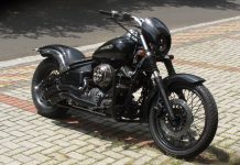 Hasil Pengecatan Yamaha DragStar 650 Dengan Diton Premium Dragstar 650 milik Riki