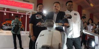 Test Ride Lambretta di Telkomsel IIMS 2019