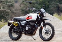 Motor Baru SWM SixDays 400, Scrambler Neo Klasik Rasa Italia SWM SixDays 400