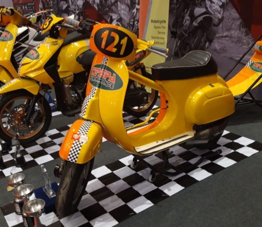 Tepepa Performance Ikut Pajang Motor Balap di Telkomsel IIMS 2019 tepepa performance di telkomsel iims 2019