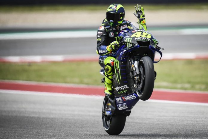 Podium ke-200 Valentino Rossi