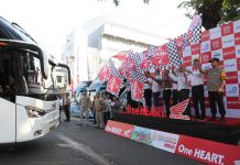 63 Bus Angkut 2.530 Konsumen Mudik Balik Bareng Honda 2019 Mudik Balik Bareng Honda 2019