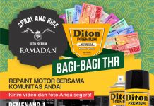 Yuk, Ikutan Giveaway Spray and Ride Ramadan dari Diton Premium Spray and Ride Ramadan