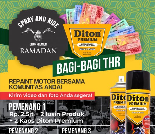 Yuk, Ikutan Giveaway Spray and Ride Ramadan dari Diton Premium Spray and Ride Ramadan
