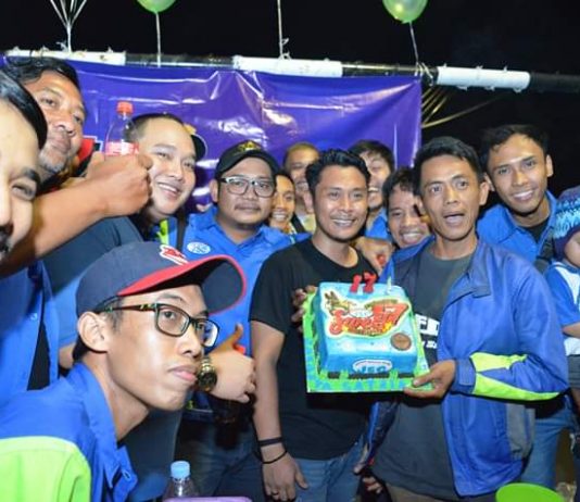 Rayakan 17 Tahun Jakarta Satria Club Potong Tumpeng dan Siap Gelar Jamnas 17 Tahun Jakarta Satria Club