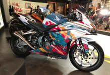 Dari Virtual, Ini Wujud Amuk Naga Honda CBR250RR Fury Dragon Honda CBR250RR Fury Dragon