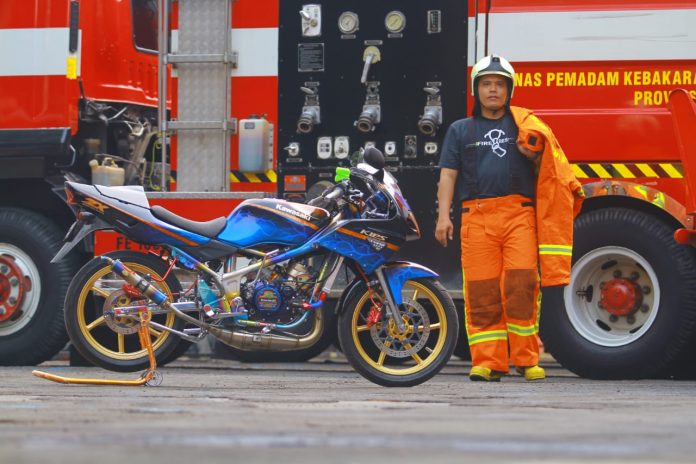 modifikasi Kawasaki ninja 150 shinobi warrior