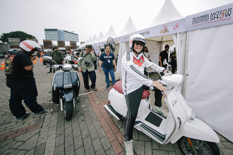 Lambretta Jadi Sorotan