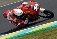 Turun di Sirkuit MotoGP Le Mans, Mario SA Start ke-16 Mario SA Start ke-16