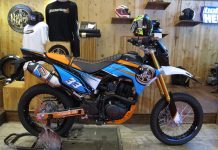 Modifikasi Honda CRF 150L Hasil Kolaborasi Sahabat NaikMotor Langsung Dipampang di Telkomsel IIMS 2019 Modifikasi Honda CRF 150L Hasil Kolaborasi Sahabat NaikMotor