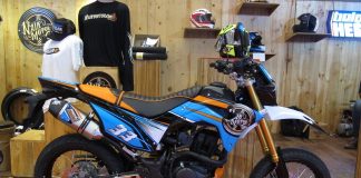 pengecatan Honda CRF 150L