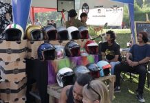 Helm Branding Zat Store Meramaikan Bali Mods Mayday 2019 Zat Store