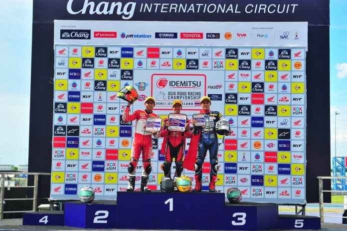 Podium AP250 Seri ke-3 ARRC 2019