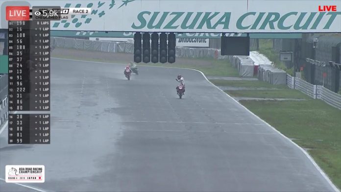 Awhin Sanjaya Juara Race 2 AP250 ARRC Suzuka