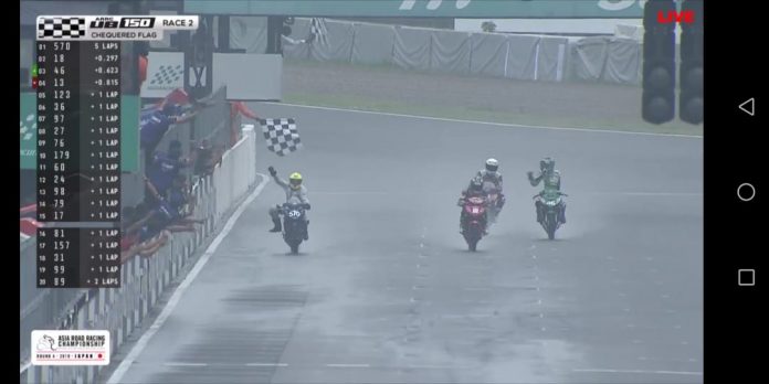 Aldy Satya Juara Race 2 UB150 ARRC Suzuka 2019